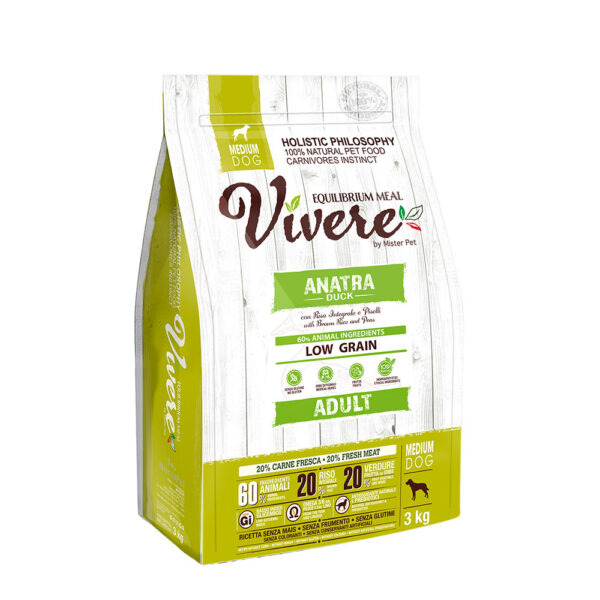 Vivere Low Grain Adult Medium Duck