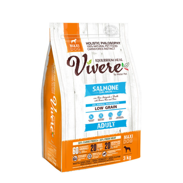 Vivere Low Grain Adult Maxi Salmon