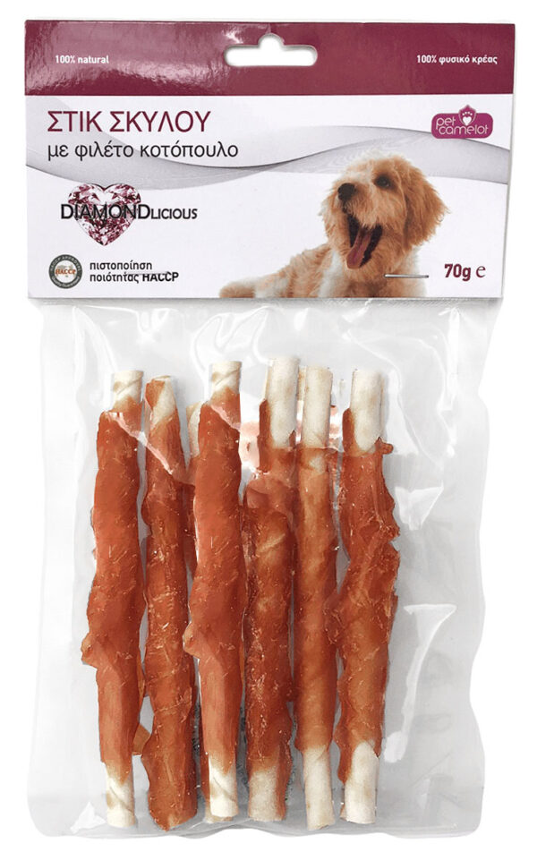 Diamondlicious Sticks με Φιλέτο Κοτόπουλο 70gr