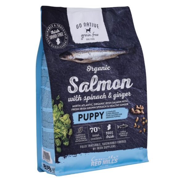 GO NATIVE PUPPY Salmon with Spinach & Ginger