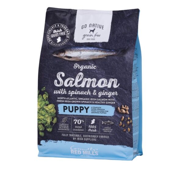 GO NATIVE PUPPY Salmon with Spinach & Ginger