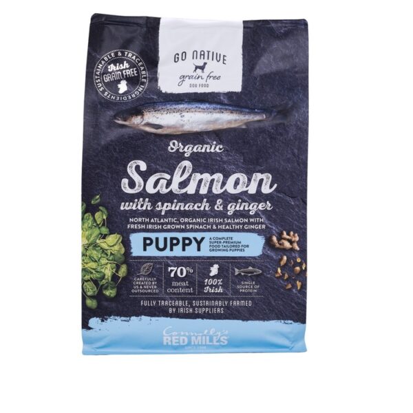 GO NATIVE PUPPY Salmon with Spinach & Ginger