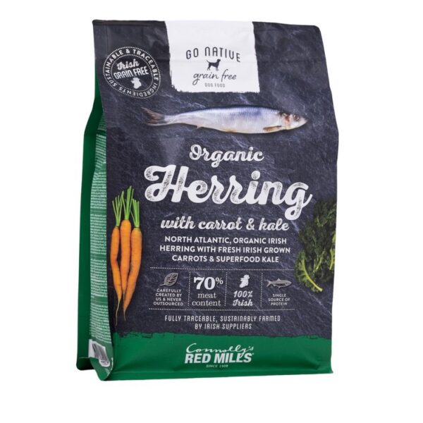 GO NATIVE Adult Herring with Carrot & Kale
