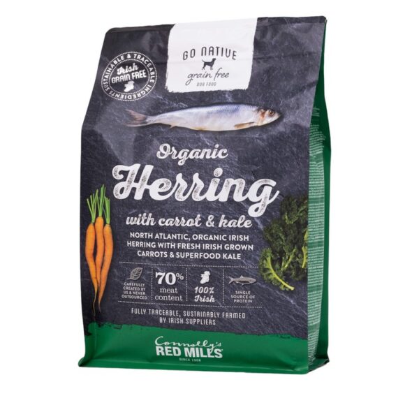 GO NATIVE Adult Herring with Carrot & Kale