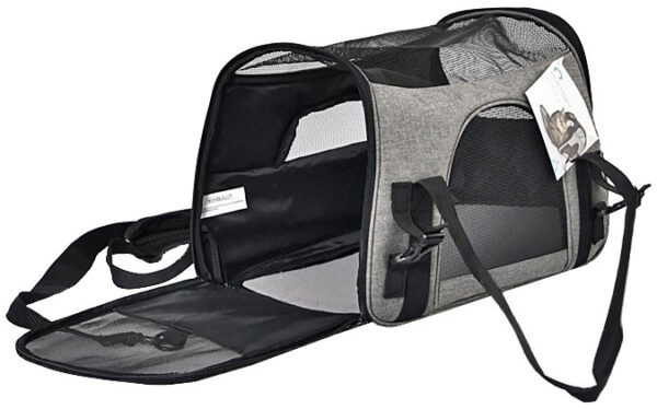 Τσάντα Μεταφοράς Γκρι 43x25x33cm