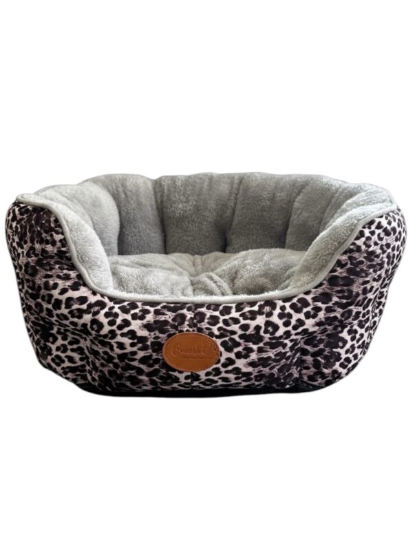 Κρεβάτι Λεοπάρ Μοβ Fluffy