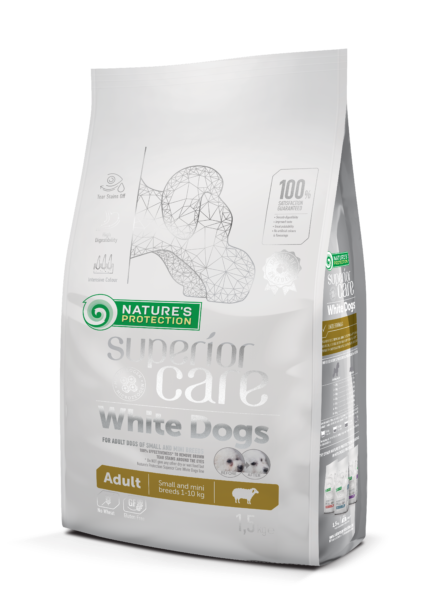 Care White Dog Adult Lamb Nature's Protection Superior Care White Dog Adult Lamb