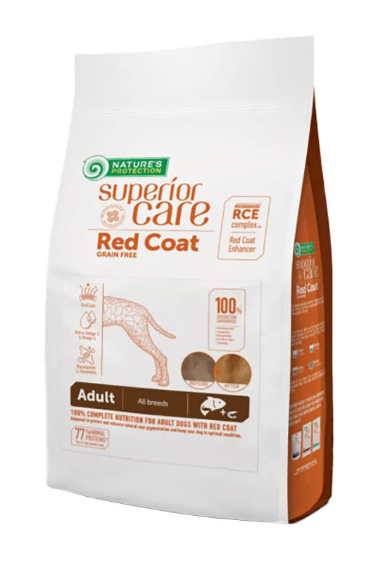 Nature's Protection Superior Care Red Coat Salmon Adult All Breeds