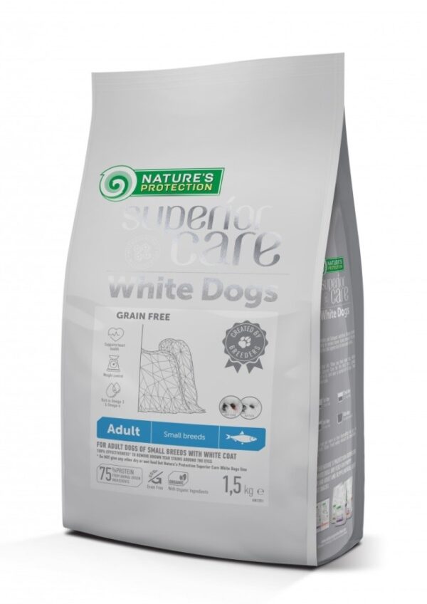 Nature's Protection Superior Care White Dog Herring Adult