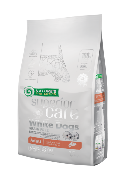 White Dog Salmon Adult Nature's Protection Superior Care White Dog Salmon Adult
